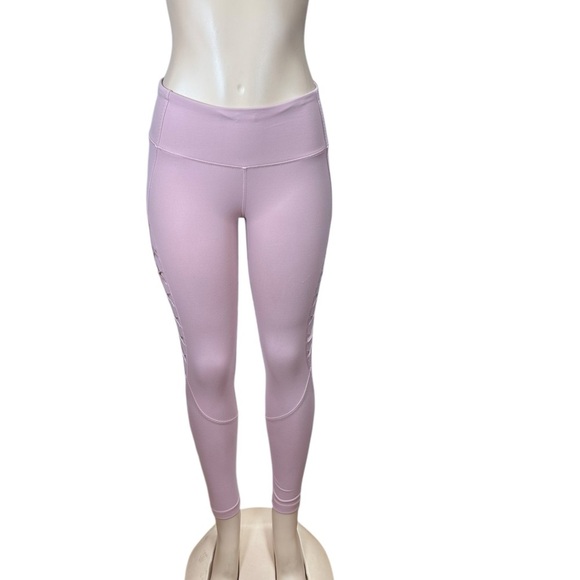 Vibrant Pink High-Waisted Stretch Leggings - Picture 1 of 5
